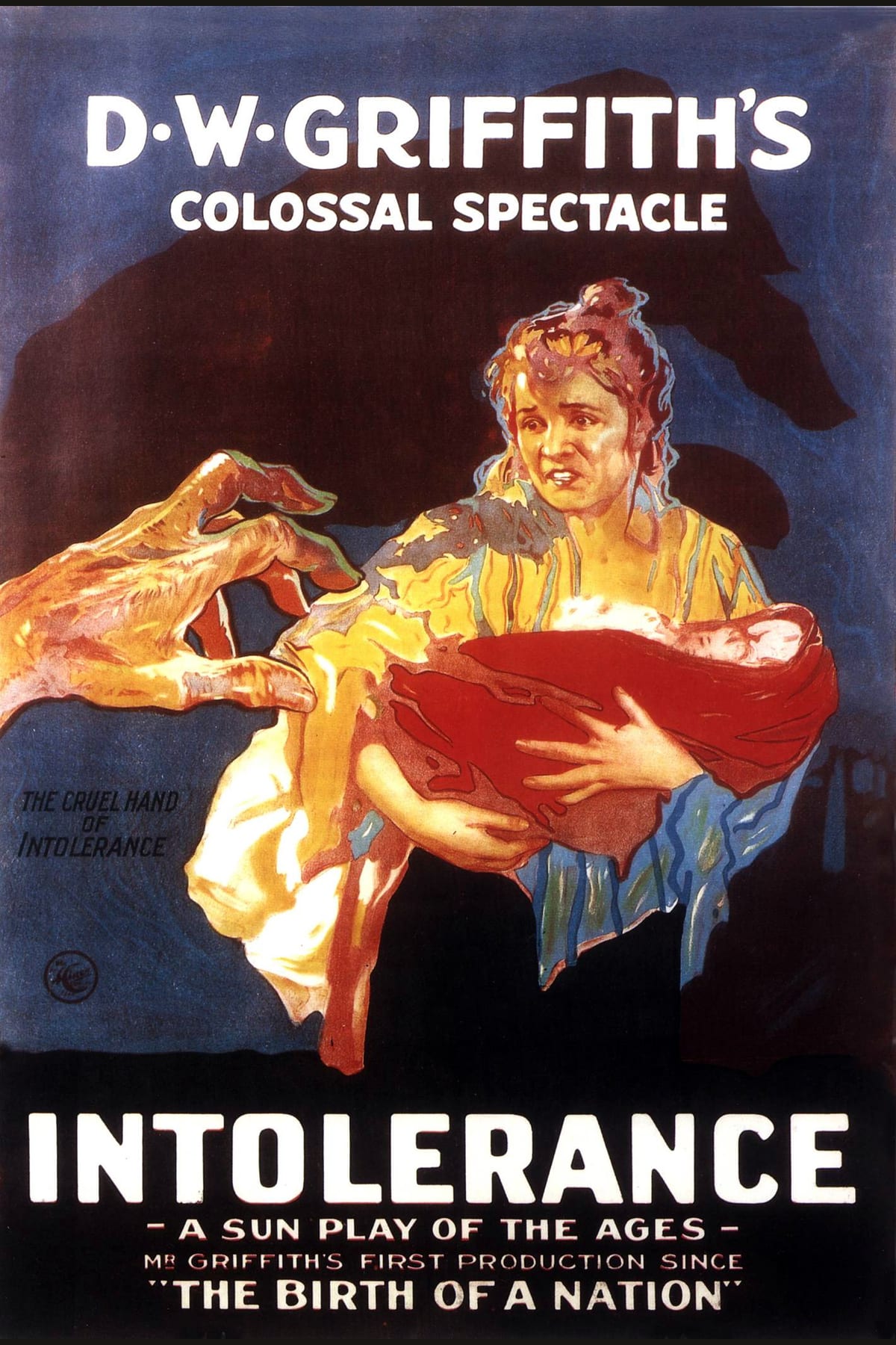 1916 poster for Intolerance